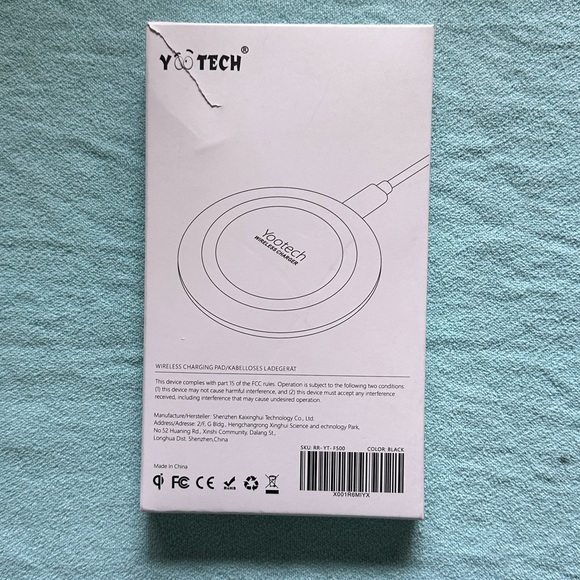 NWOT Yootech Wireless Charging Pad - Picture 3 of 3